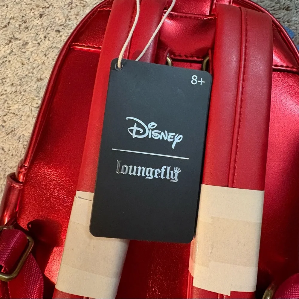 Loungefly Red and Blue Stitch Devil Mini Backpack